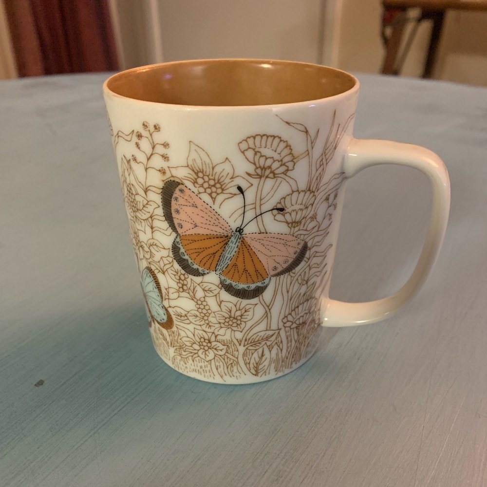 Fitz and Floyd  variations butterfly mug